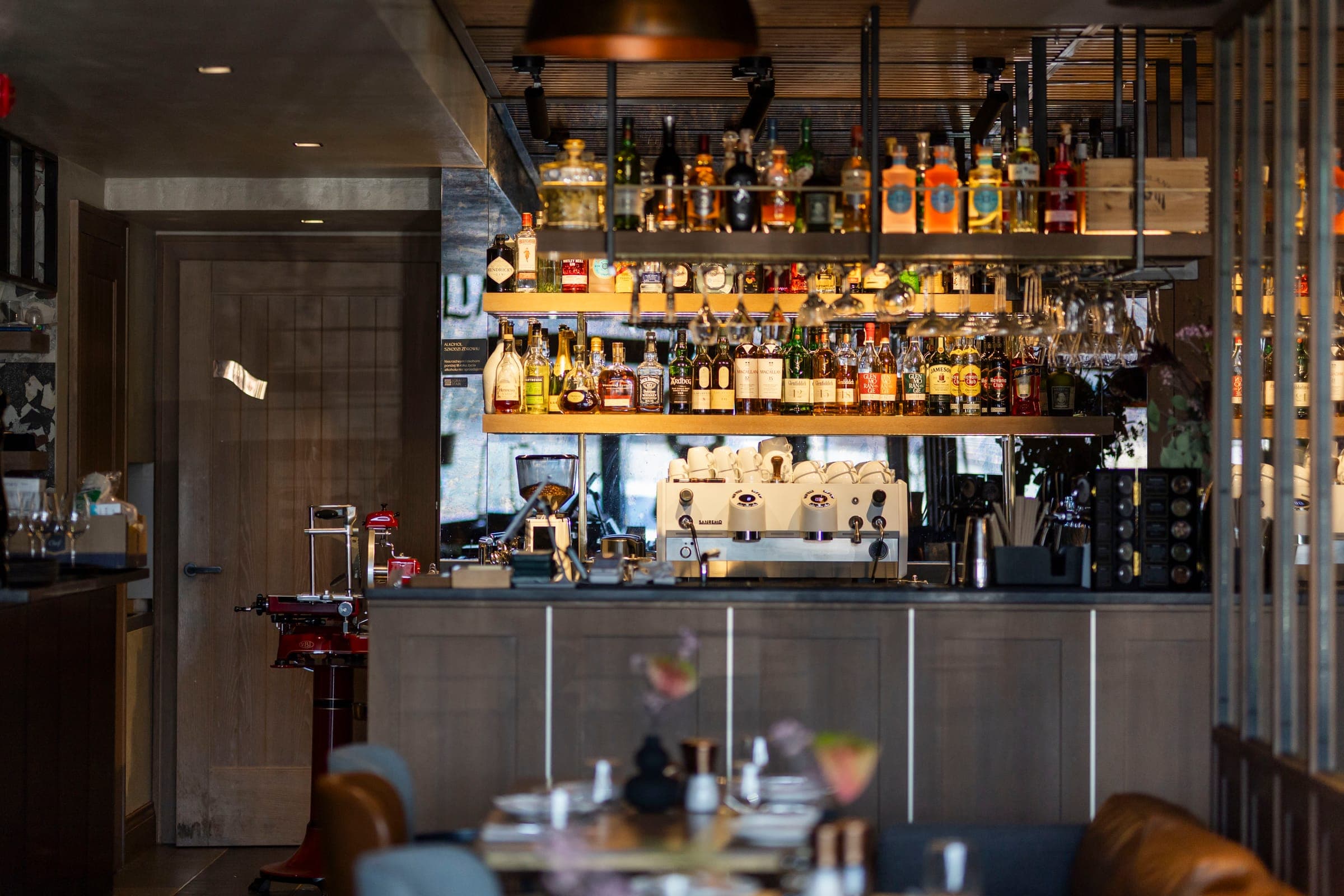 Bar restauracji
